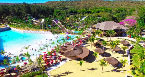 Ingresso Lagoa Termas Parque & Lagoa Ecopraia | Caldas Novas GO