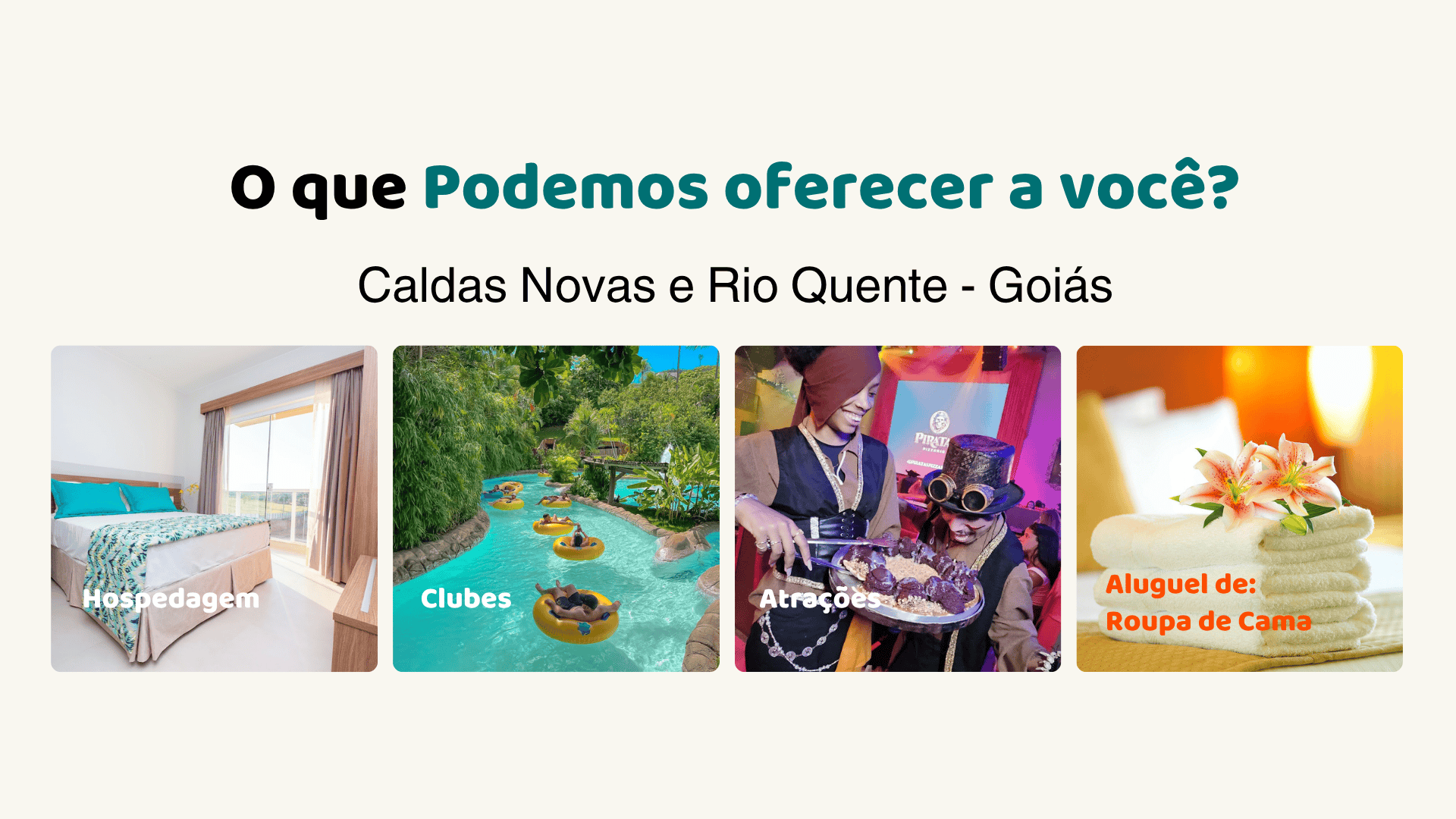 Achei Férias - Caldas Novas e Rio Quente - Goiás